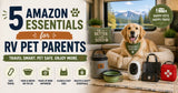 5 Amazon Essentials for RV Pet Parents