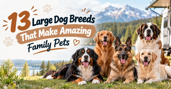 13 Large Dog Breeds That Make Amazing Family Pets