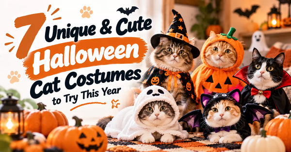 7 Unique & Cute Halloween Cat Costumes to Try This Year