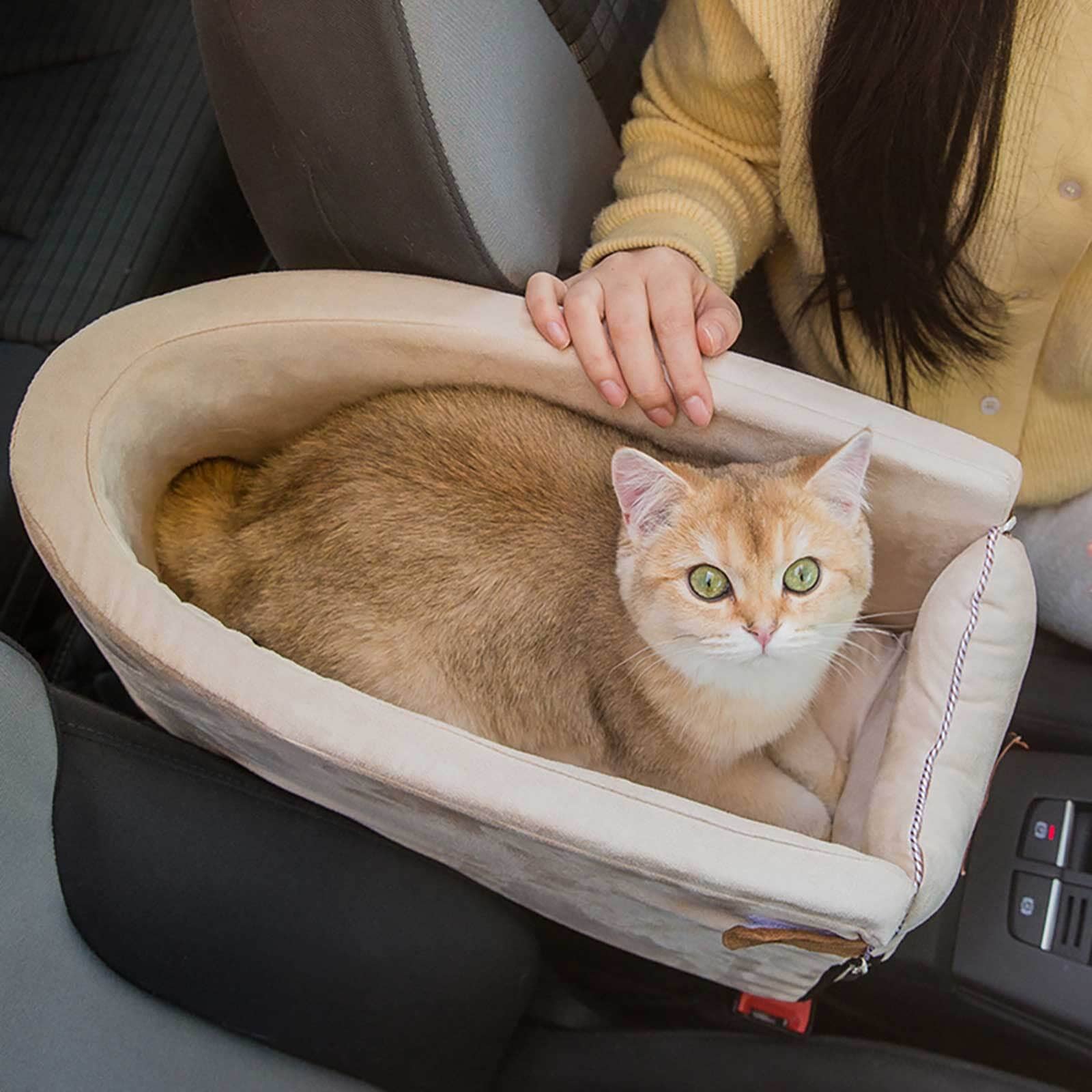 Brown Car Seat Car Seat for Dogs Car Seat for Cats Car Seat 
