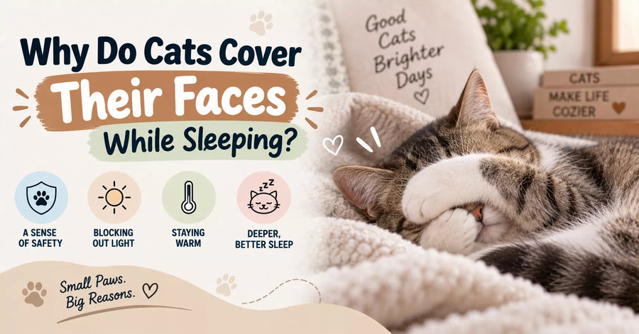 Why Do Cats Cover Their Faces While Sleeping?