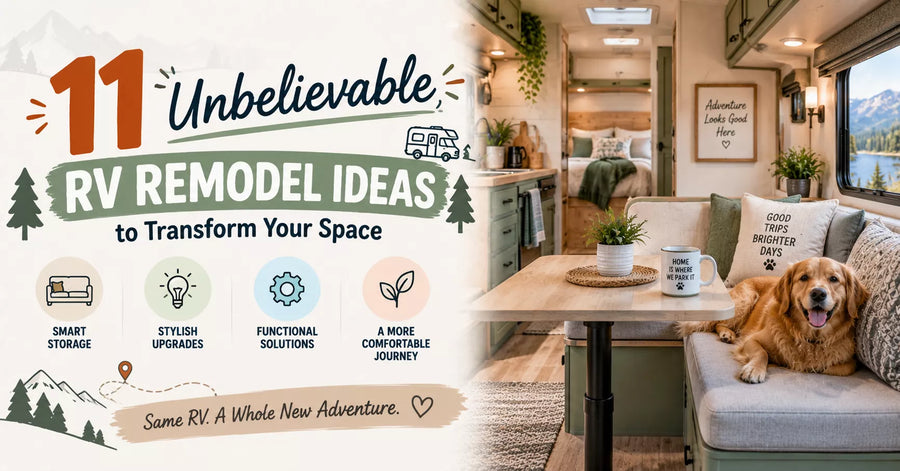 11 Unbelievable RV Remodel Ideas to Transform Your Space