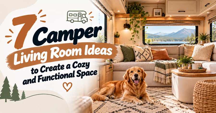 7 Camper Living Room Ideas to Create a Cozy and Functional Space