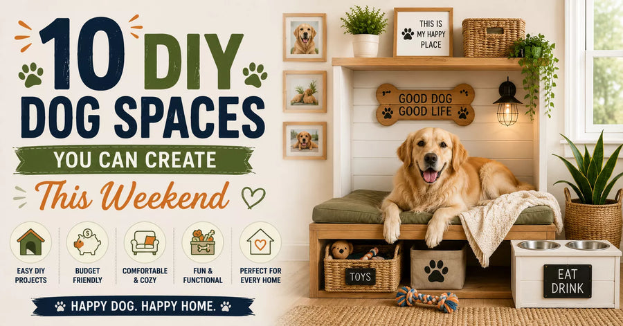 10 DIY Dog Spaces You Can Create This Weekend
