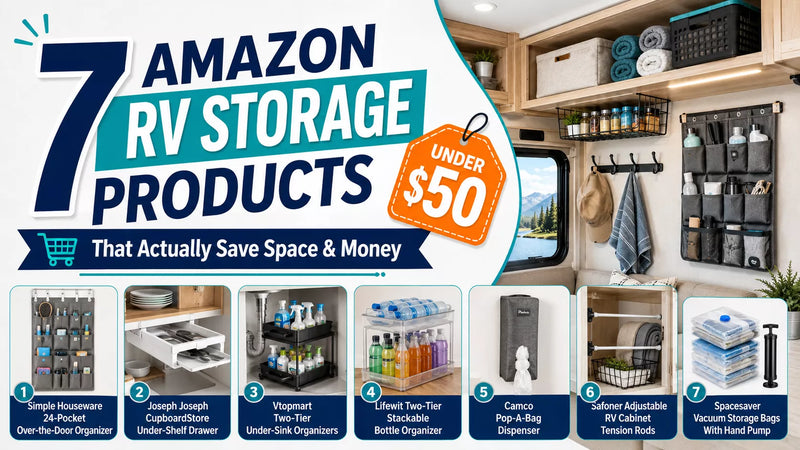 7 Amazon RV Storage Products Under $50 That Actually Save Space and Money