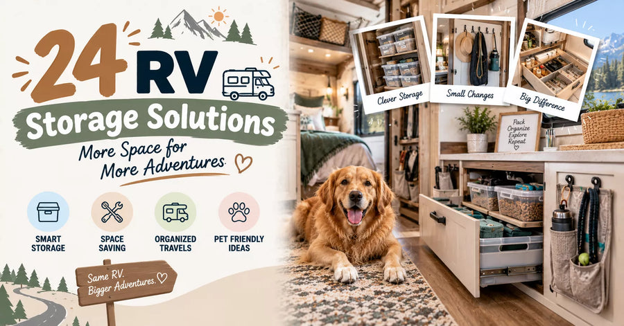 24 RV Storage Solutions Hacks Every Owner Should Know