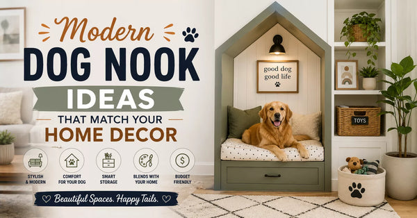 Modern Dog Nook Ideas That Match Your Home Decor