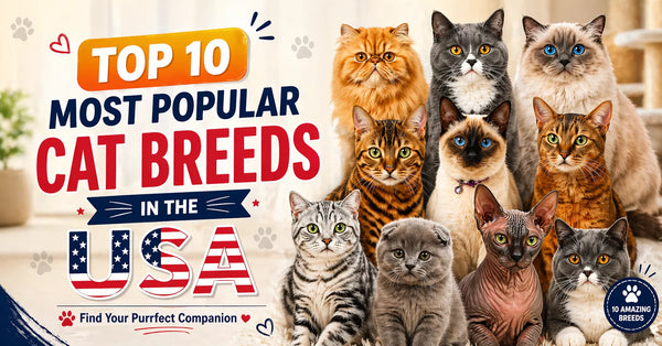 Top 10 Most Popular Cat Breeds in the USA