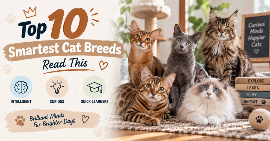Top 10 Smartest Cat Breeds – Read This