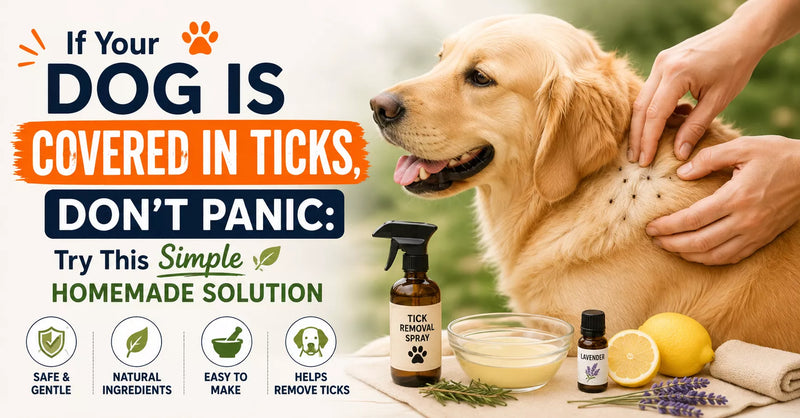 If Your Dog Is Covered in Ticks, Don’t Panic: Try This Simple Homemade Solution