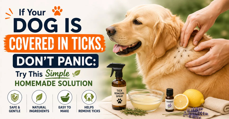 If Your Dog Is Covered in Ticks, Don’t Panic: Try This Simple Homemade Solution