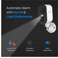 Waggle RV 4G Mini Pet Camera from the Scout Bundle showing a compact, black camera device for monitoring pets remotely.