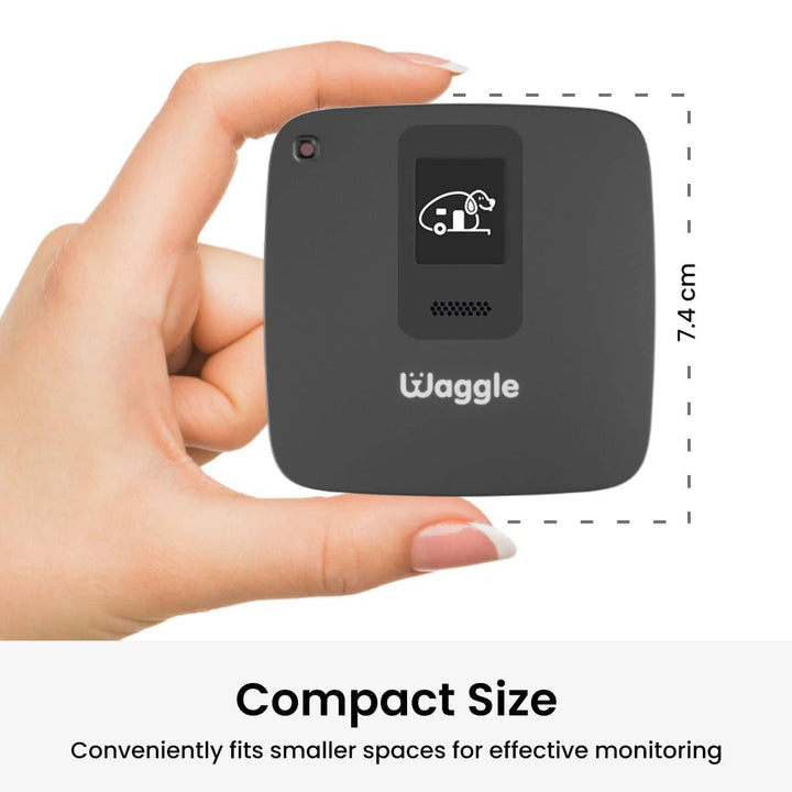 Waggle RV/Dog Safety Temperature & Humidity Sensor | Wireless Pet  monitoring system Verizon Cellular Instant Alerts on Temp/Humidity/Power  loss via